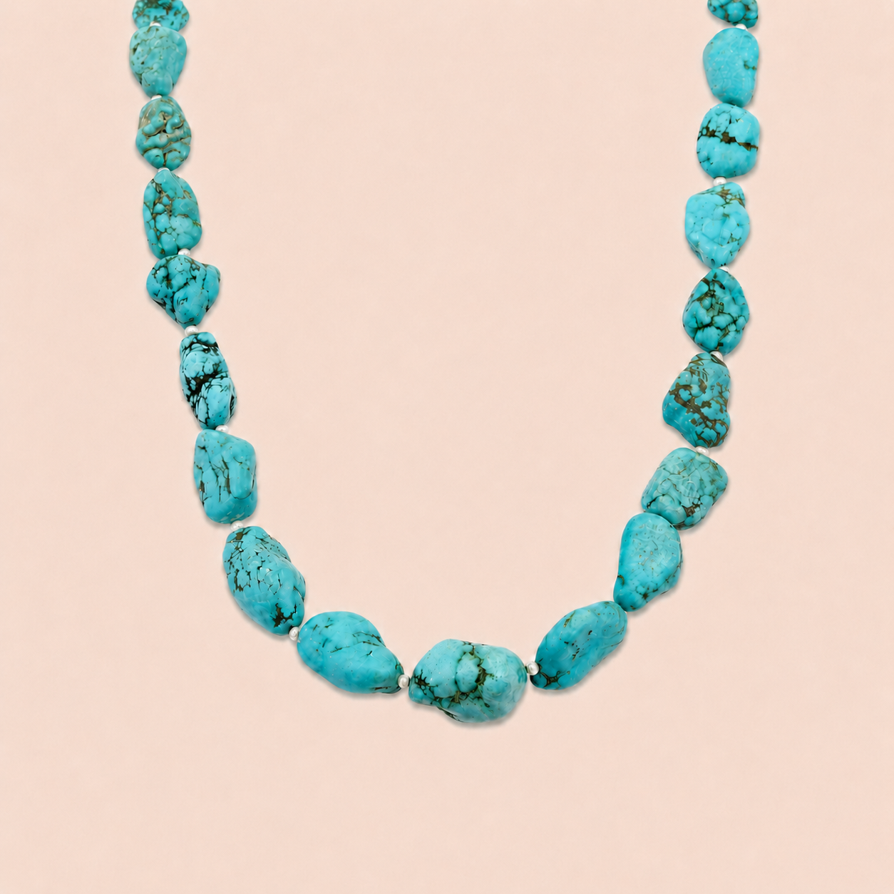 Natural Turquoise Stone Necklace