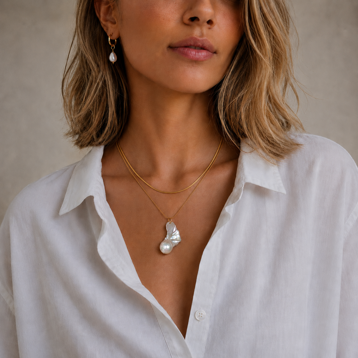 Peal Reef Necklace