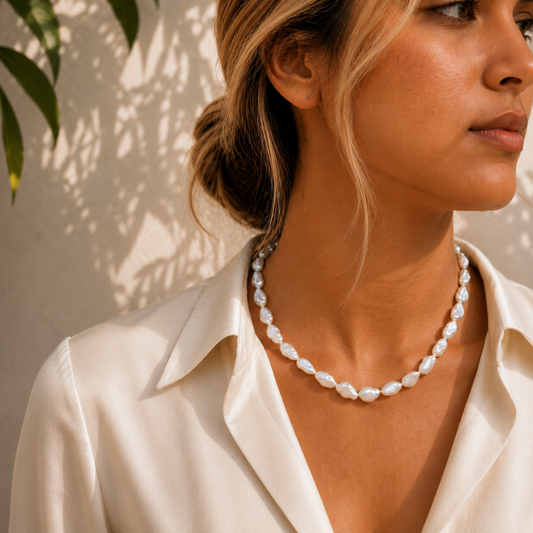 Baroque Pearl Necklace