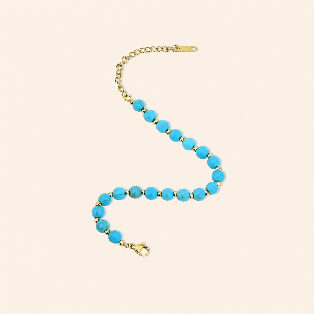 Turquoise Beaded Bracelet