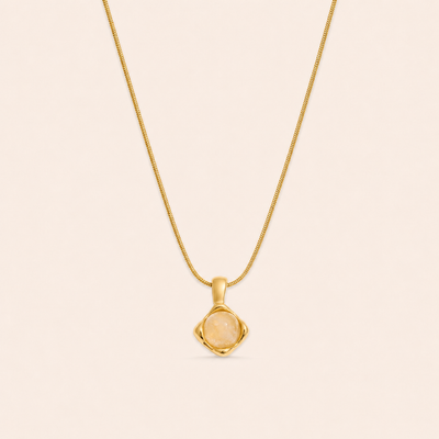 Honey Quartz Necklace