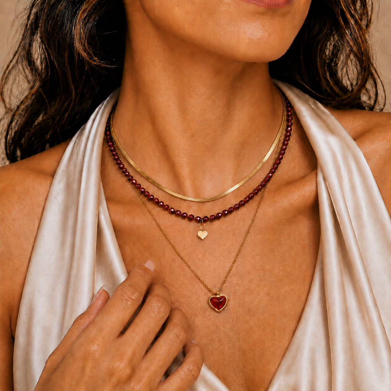 Agate Dew Necklace