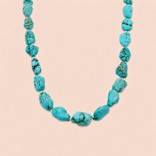 Natural Turquoise Stone Necklace