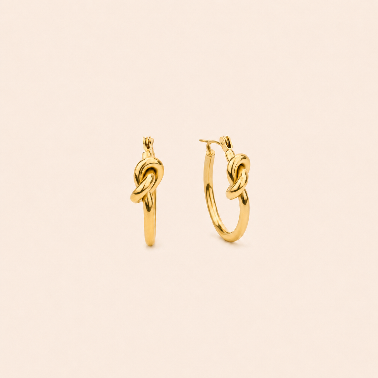 Luna Knot Hoops