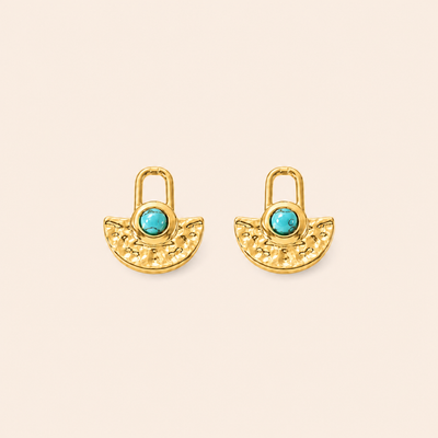 Turquoise Eclipse Studs