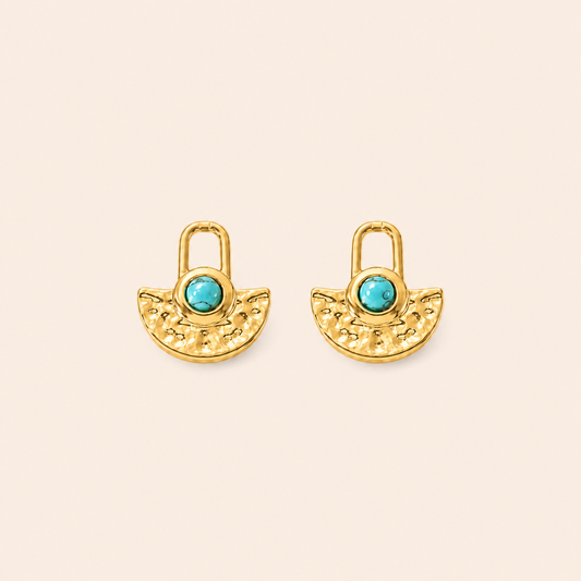 Turquoise Eclipse Studs