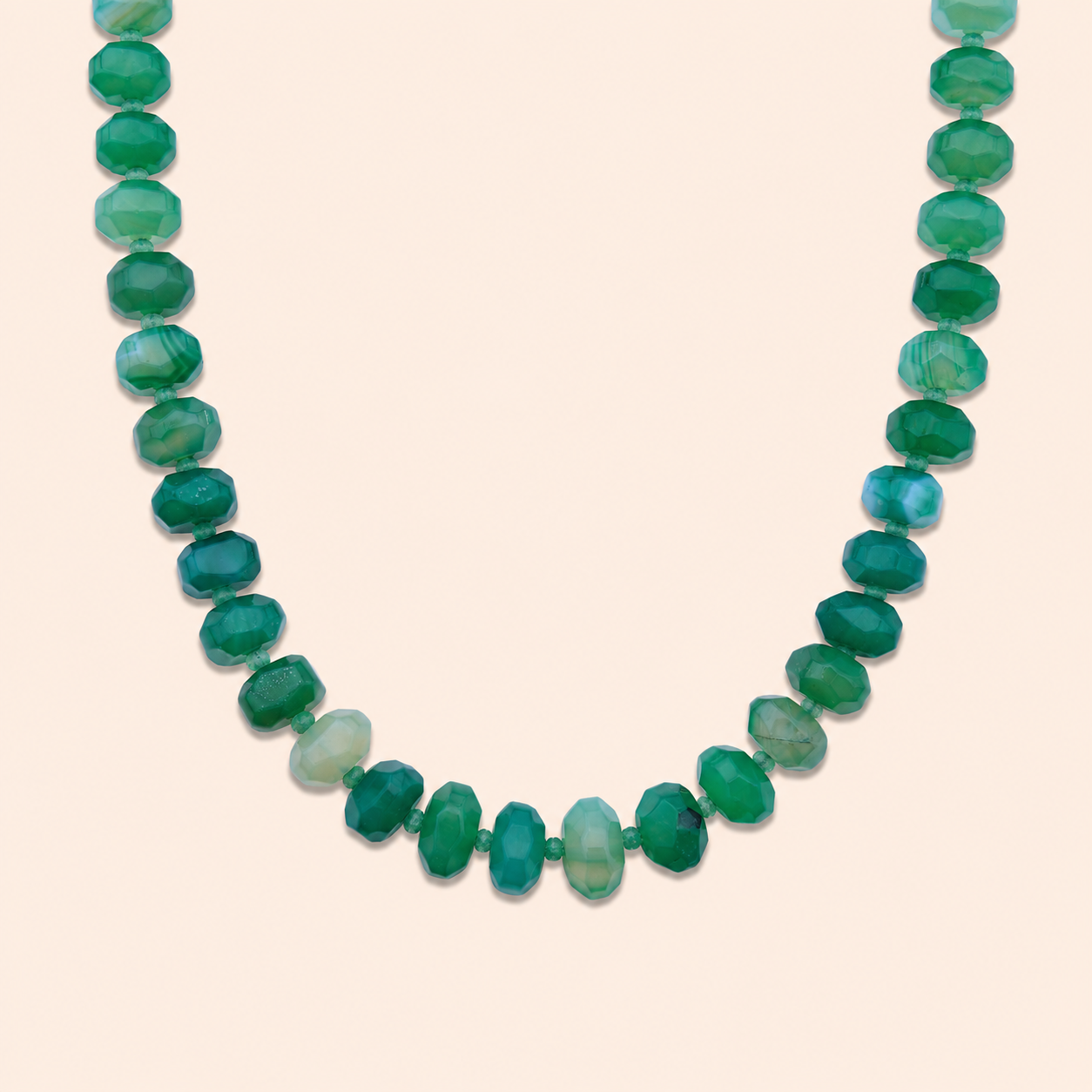 Green Agate Harmony Necklace
