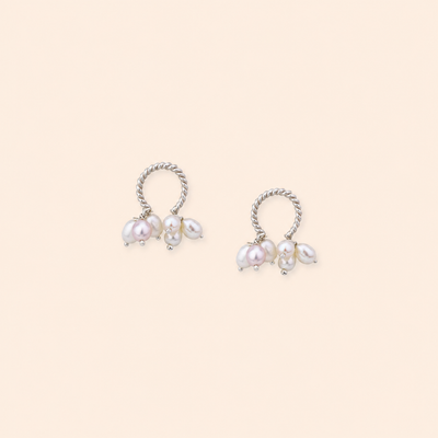 Pearl Blossom Studs