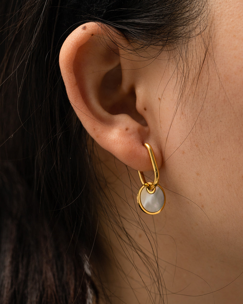 Luna shell Hoops