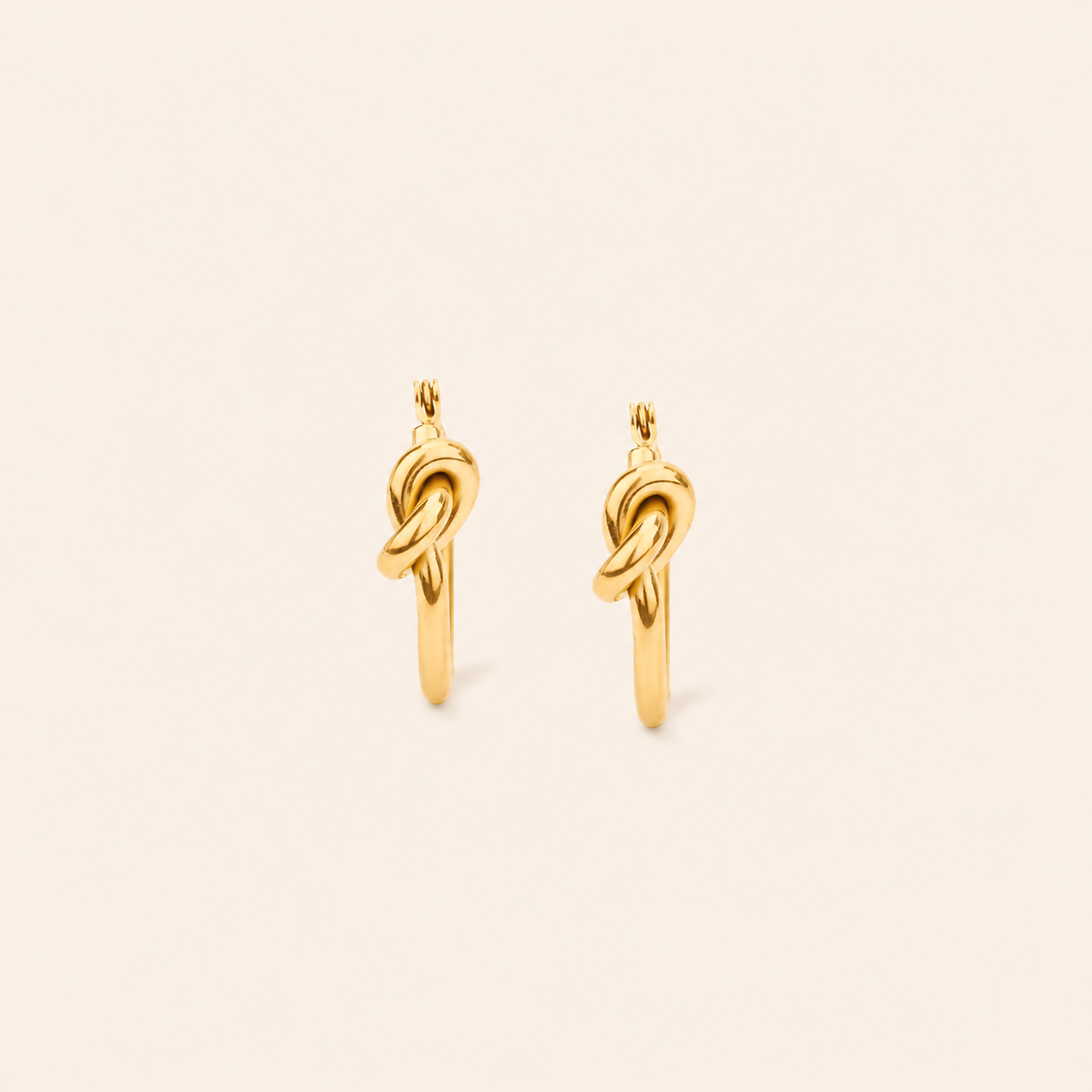Luna Knot Hoops