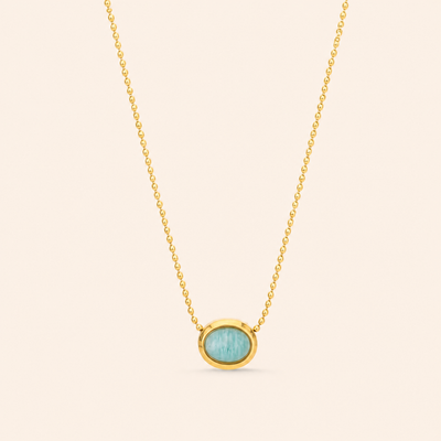 Amazonite Glow Necklace