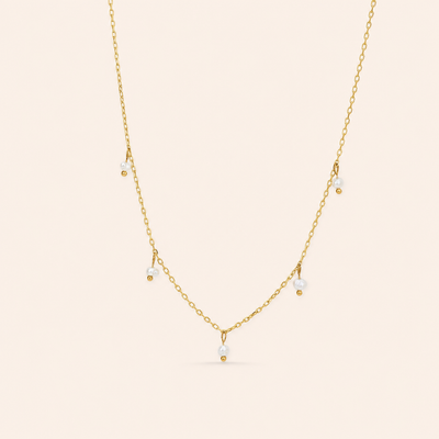 Pearl Wine Necklace