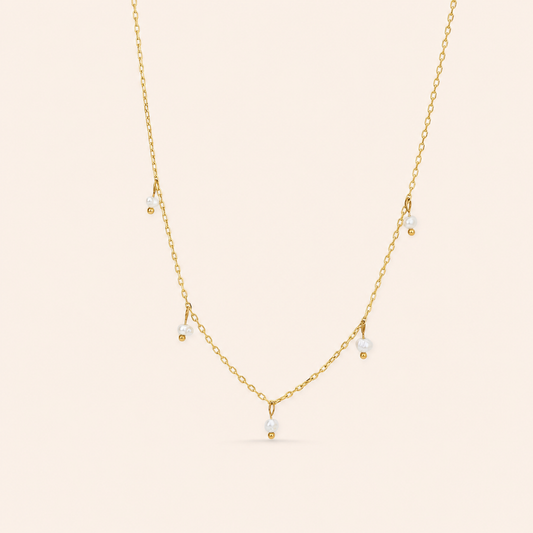Pearl Wine Necklace