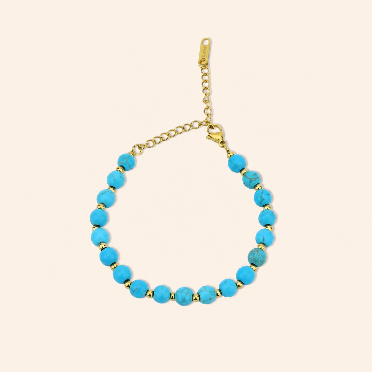 Turquoise Beaded Bracelet