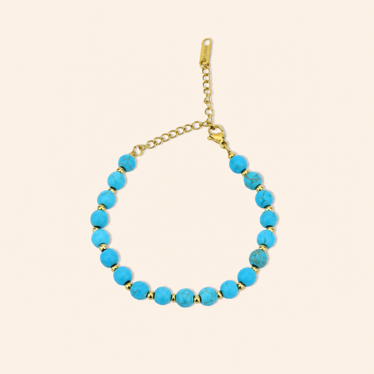 Turquoise Beaded Bracelet