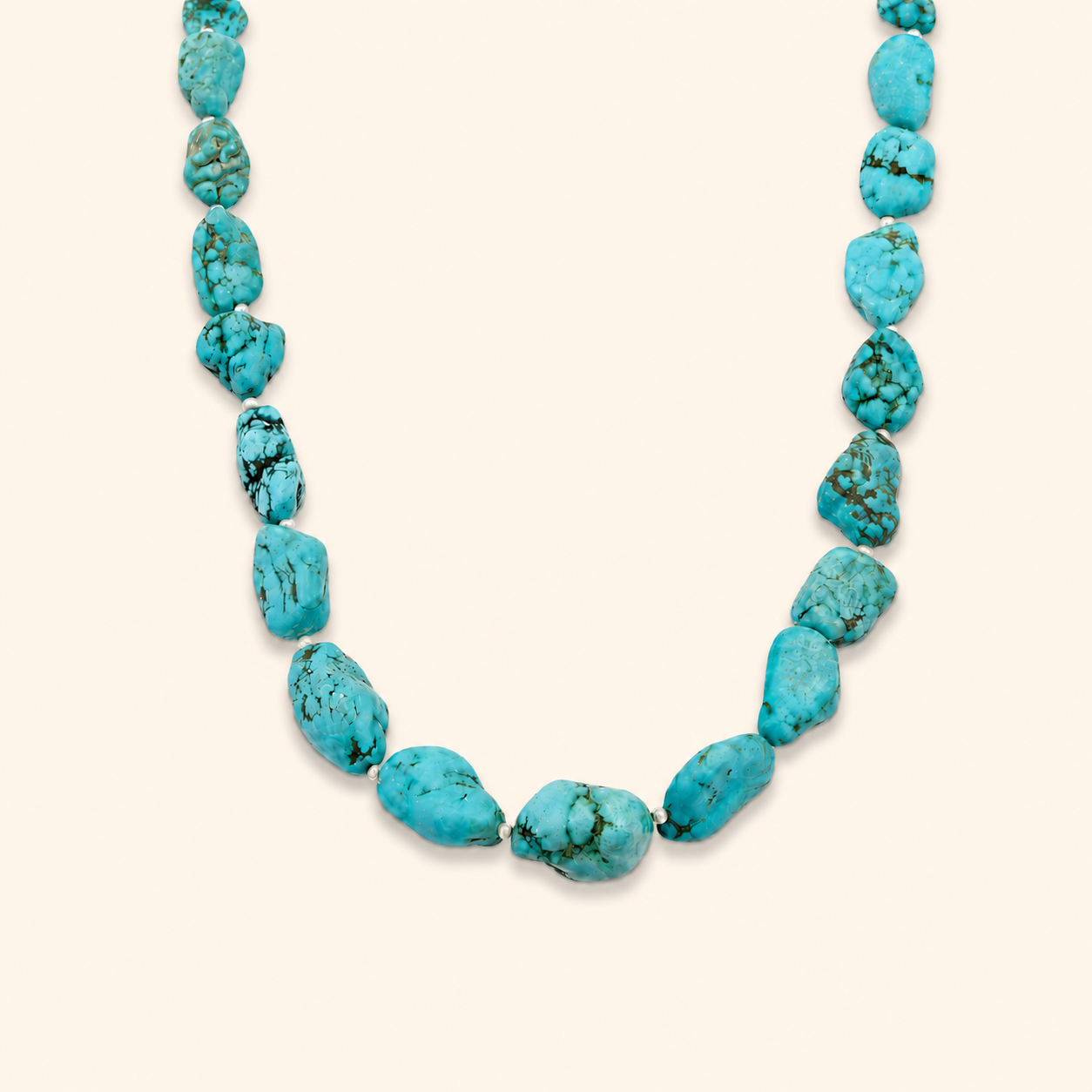 Natural Turquoise Stone Necklace
