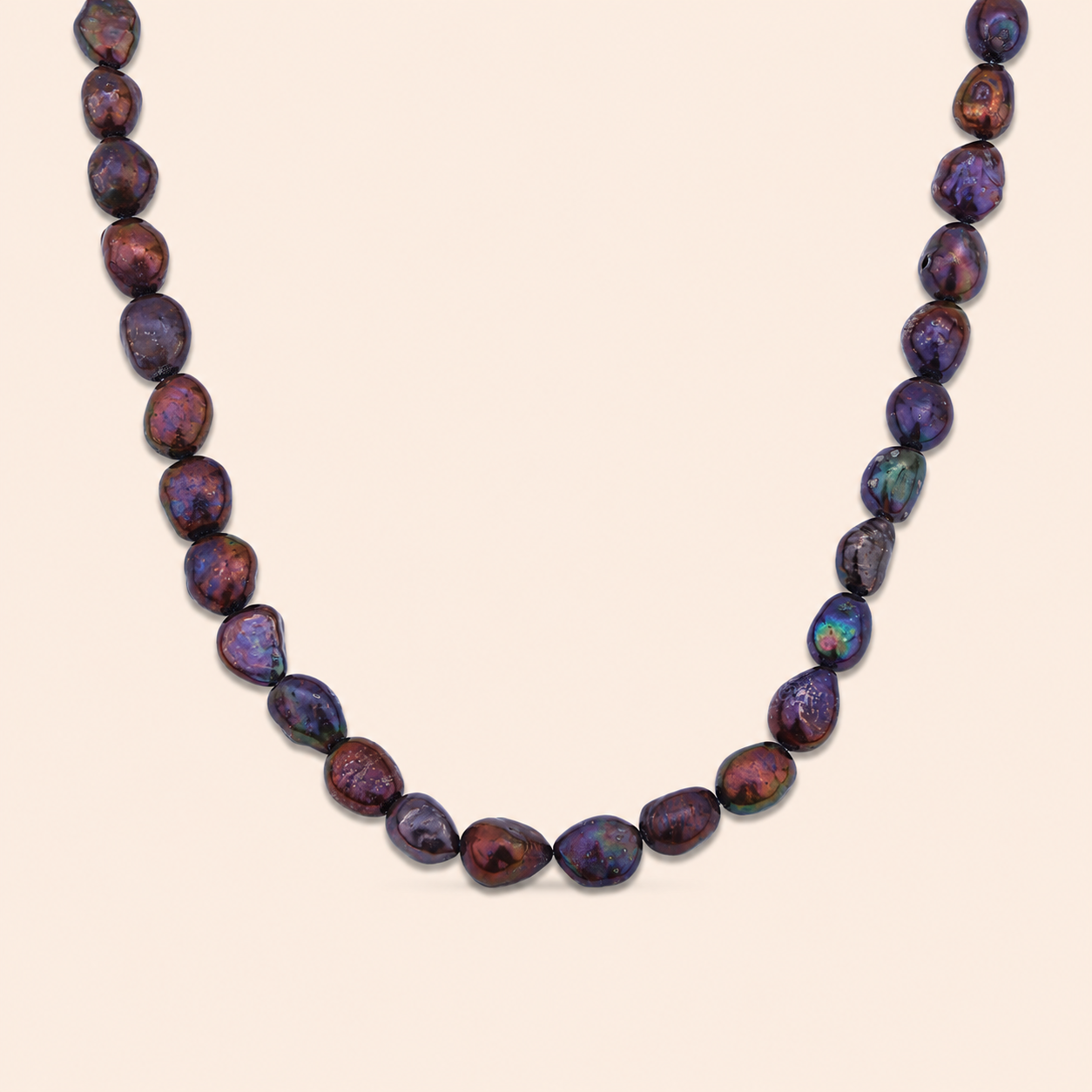 Midnight Pearl Necklace